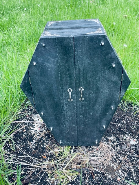 Coffin Jewelry Cabinet (1 drawer)