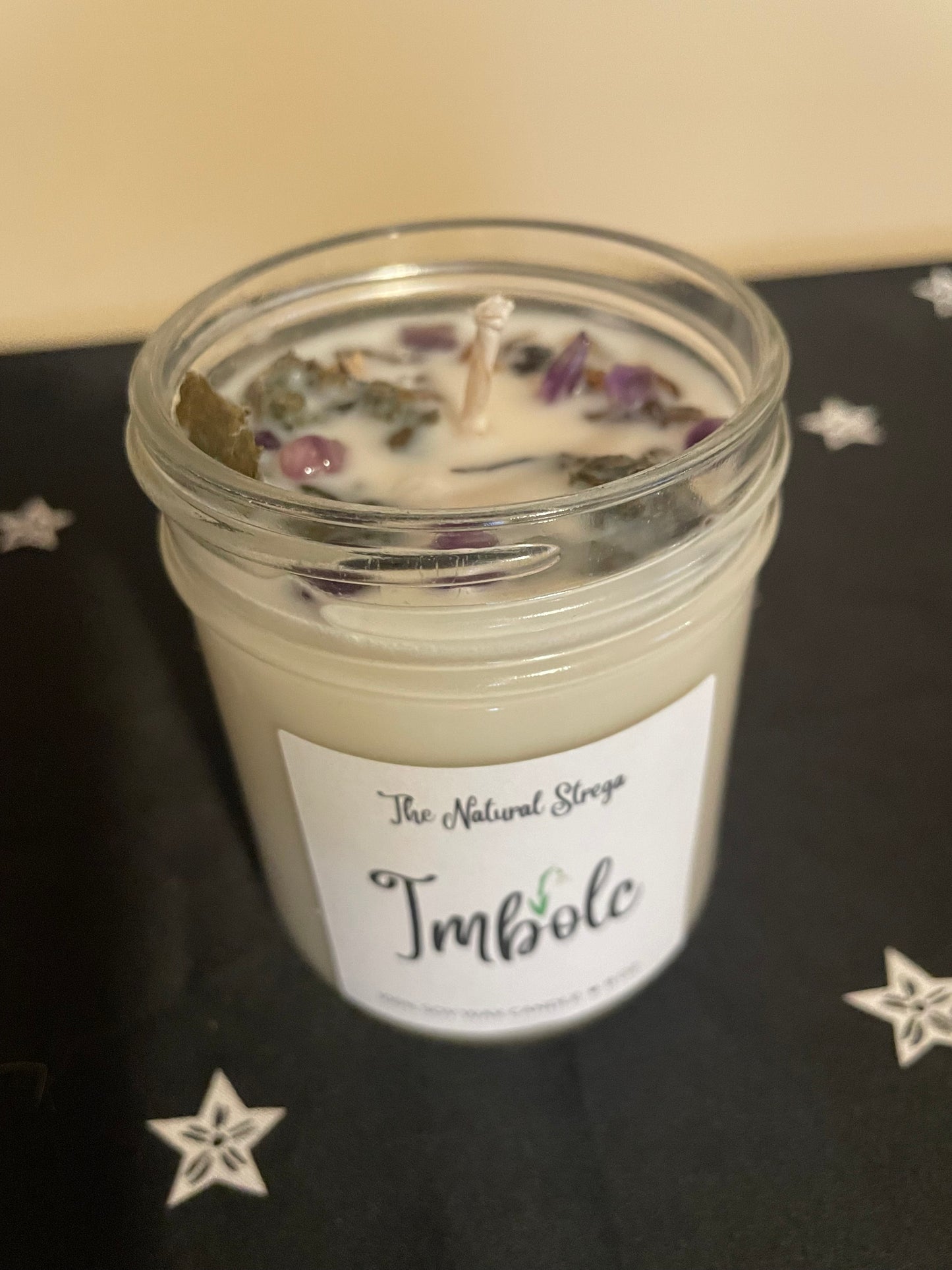 Imbolc Candle
