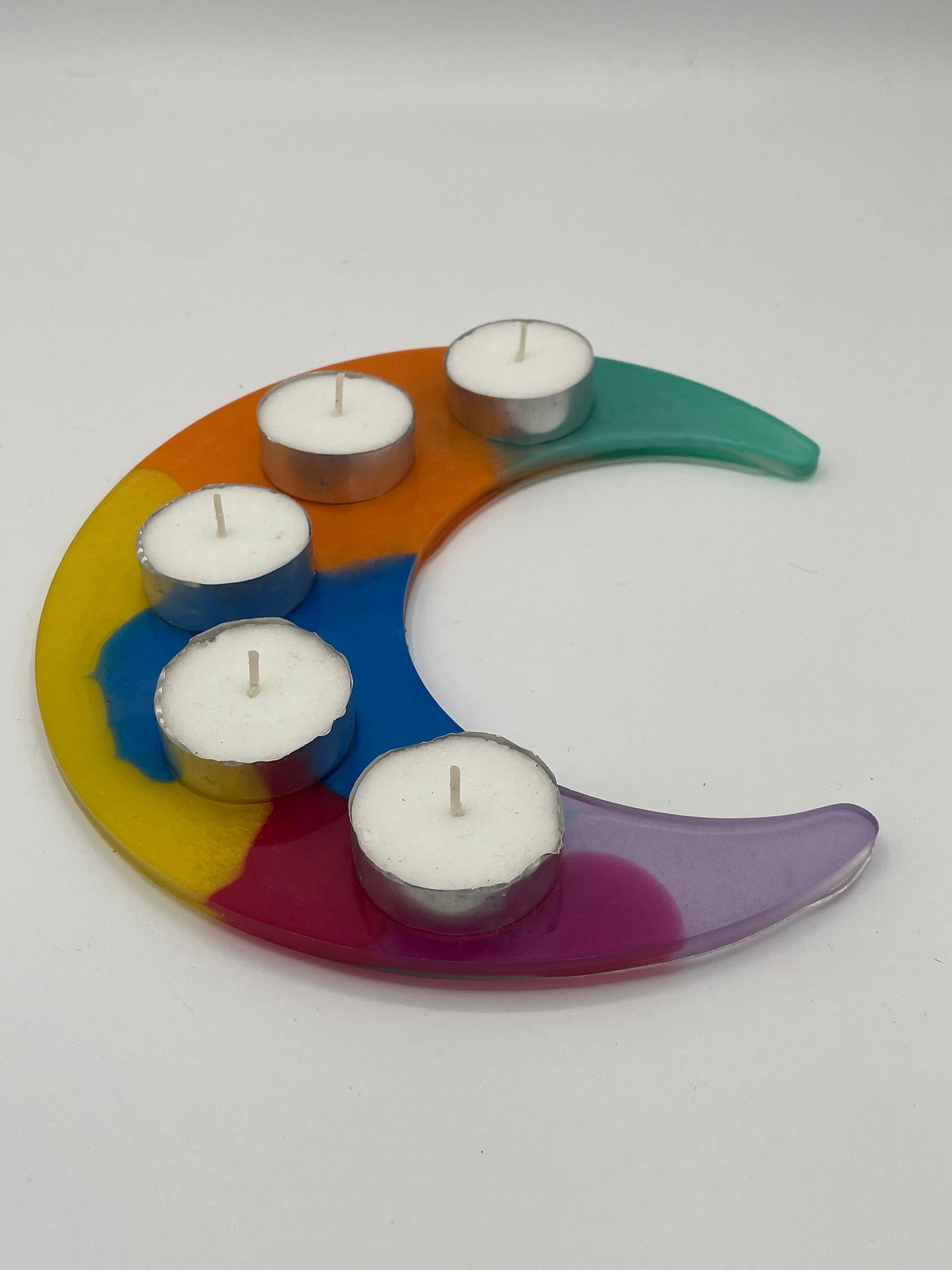 Crescent Moon Shaped Tea Light Holders