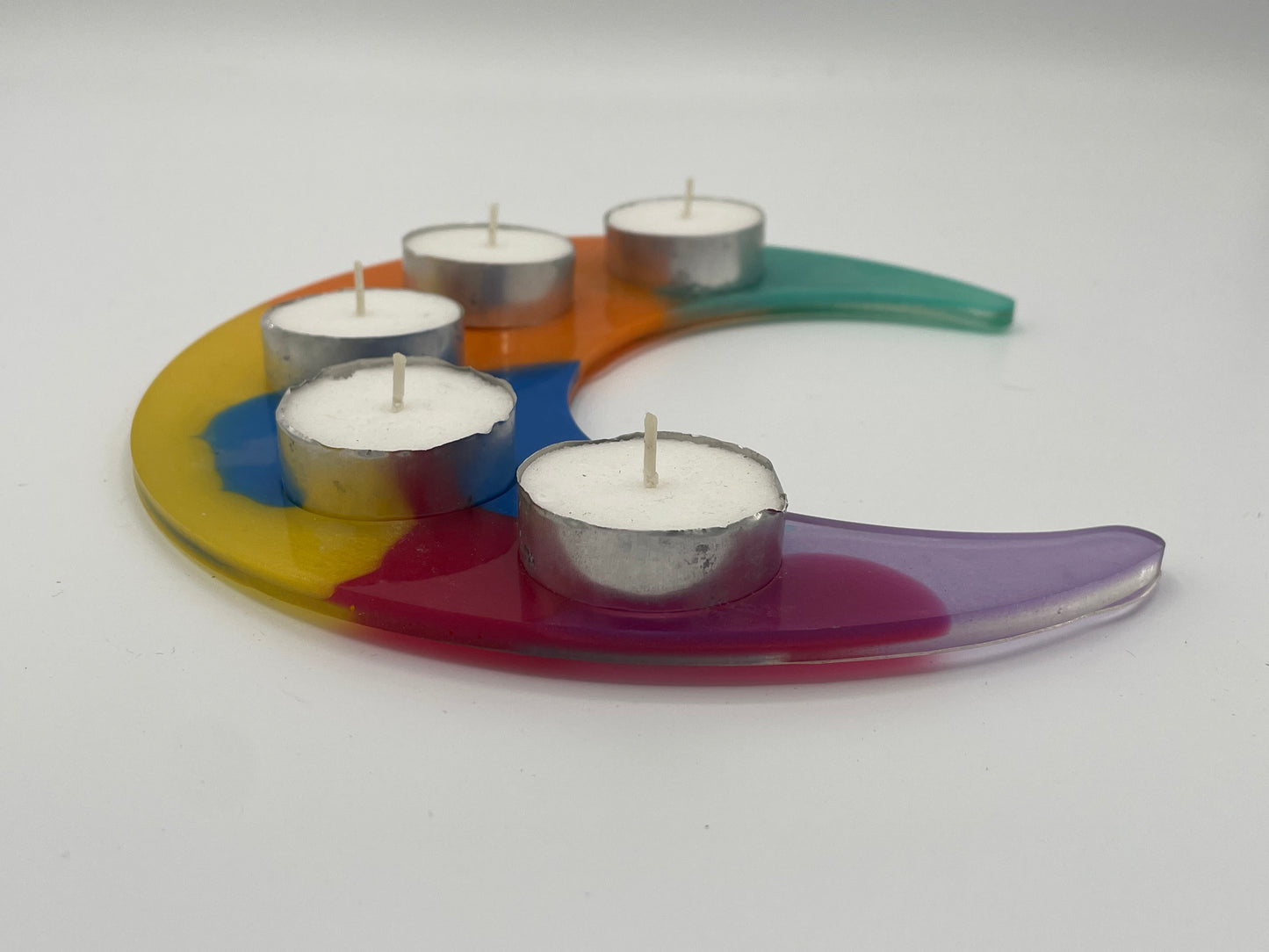 Crescent Moon Shaped Tea Light Holders