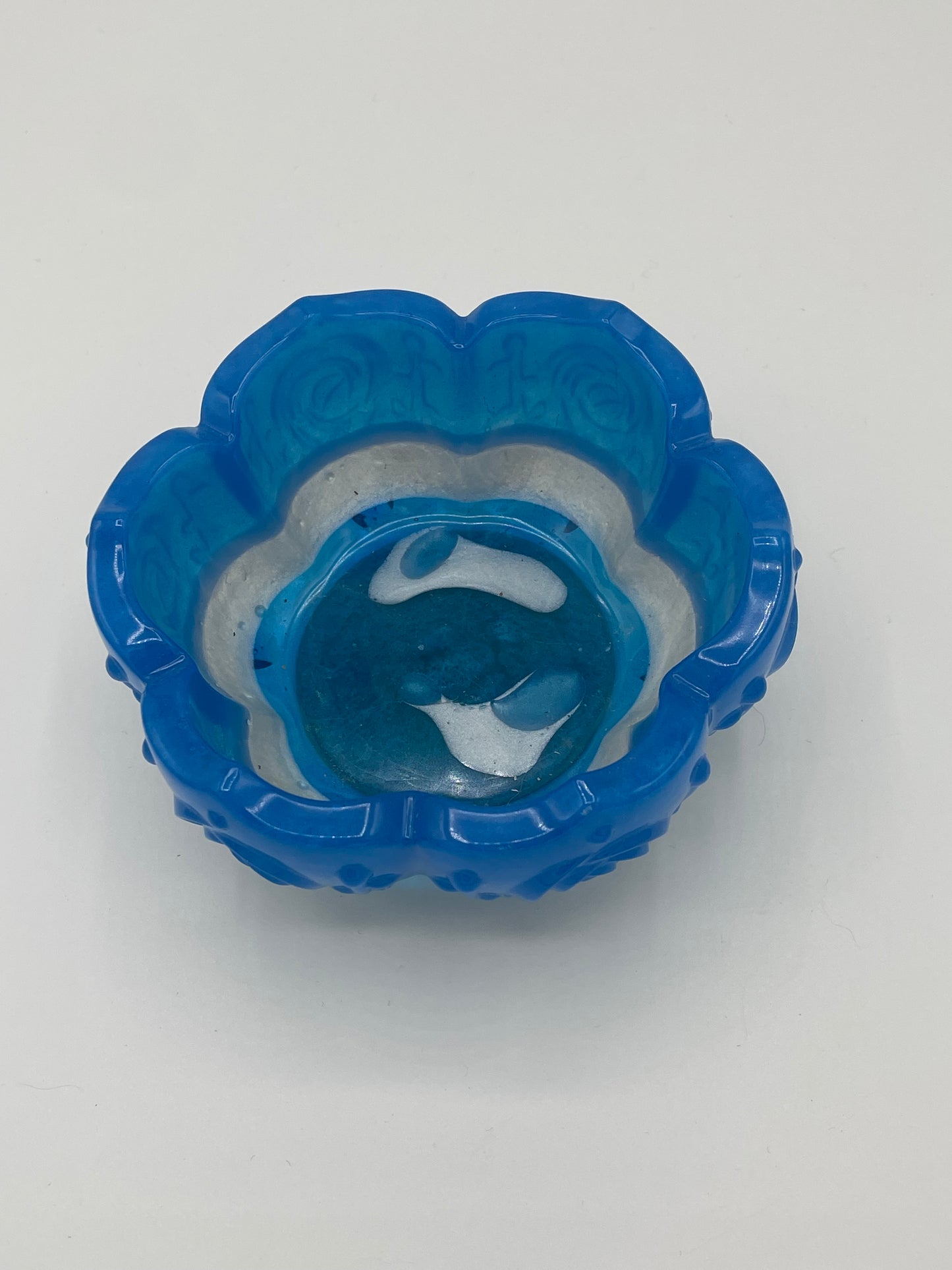 Resin Floral Patterned Bowls