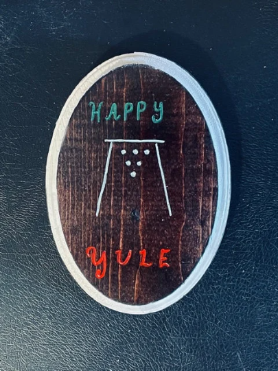Yule Plaque