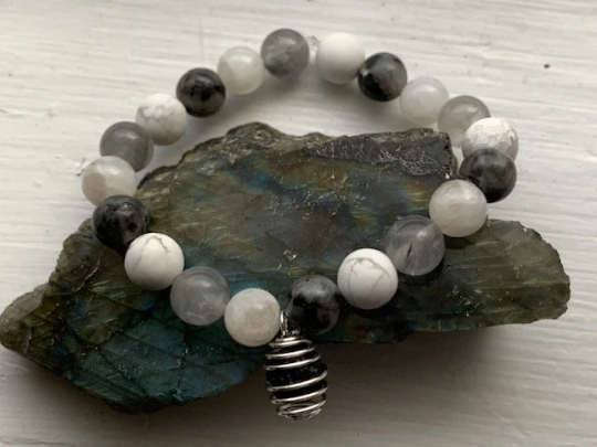 Calming Crystal Beaded Bracelet