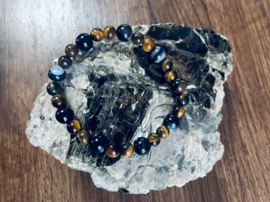 Tigers Eye Beaded Bracelets Collection