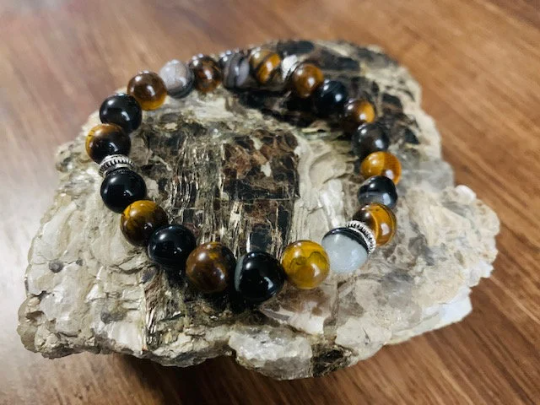 Tigers Eye Beaded Bracelets Collection