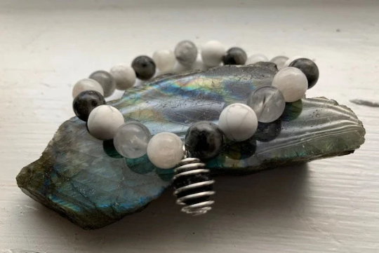 Calming Crystal Beaded Bracelet