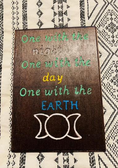 Wiccan Plaques