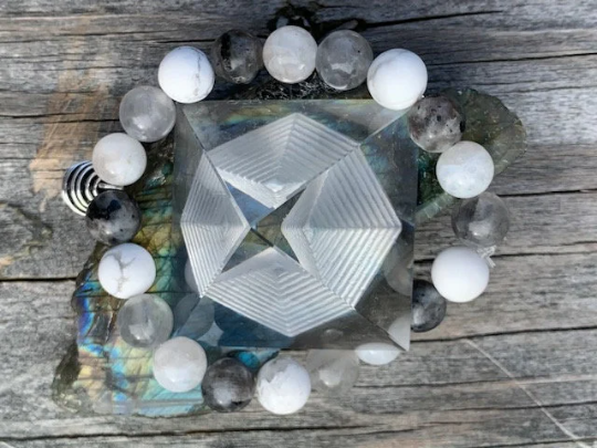 Calming Crystal Beaded Bracelet