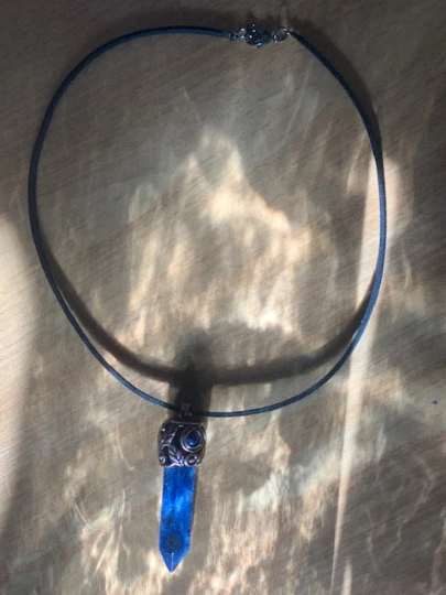 Antique Chakra Crystal Pendant Necklaces