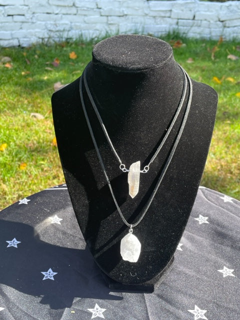 Aura Quartz Layered Necklace