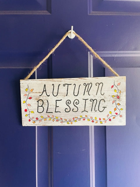 Autumn/Fall Plaques