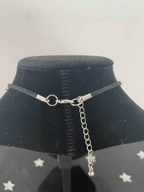 Amethyst Crystal Choker Necklace