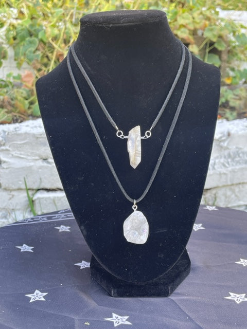 Aura Quartz Layered Necklace