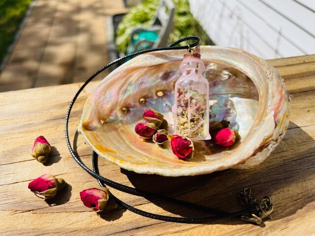Attract Love Spell Jar Necklace