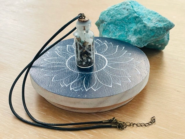 Hormone Balancing Spell Jar Necklace (Females)