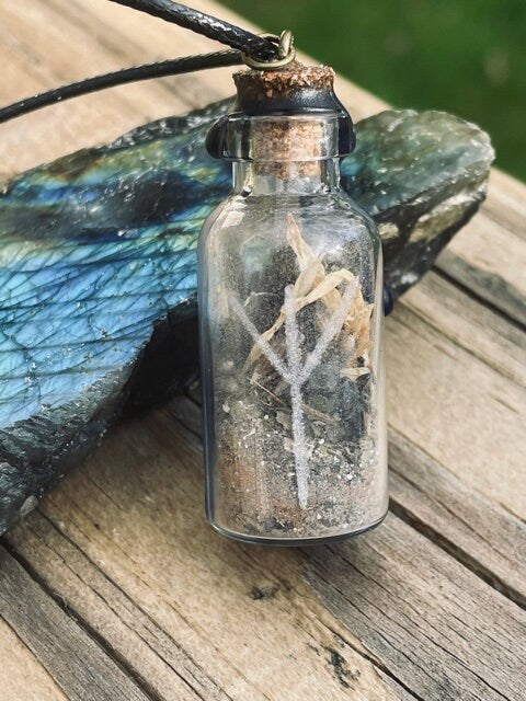 Protection Spell Jar Necklace (Unhexing & Ward off Negativity/Evil)