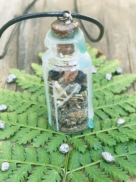 Prosperity Spell Jar Necklace