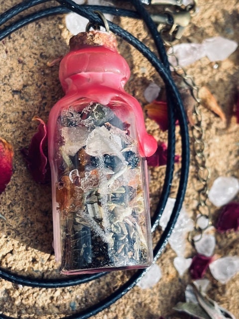 Self Love Spell Jar Necklace