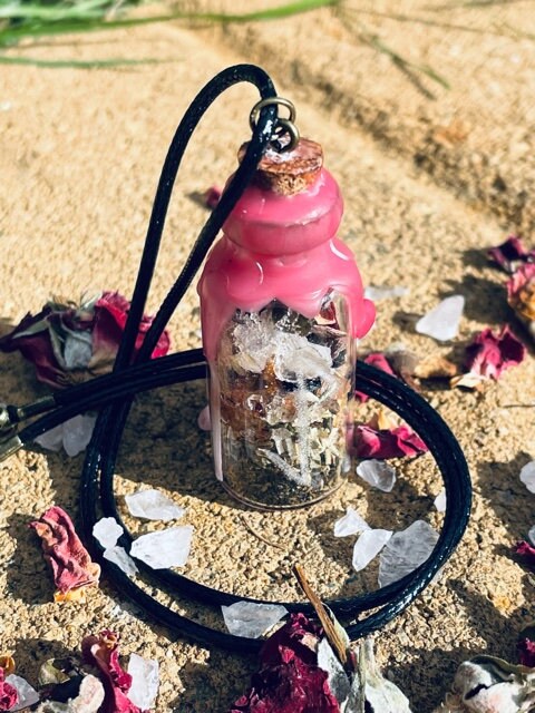Self Love Spell Jar Necklace