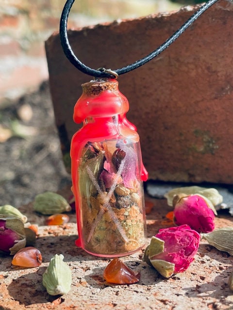 Sex Spell Jar Necklace