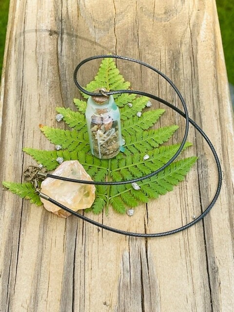 Prosperity Spell Jar Necklace