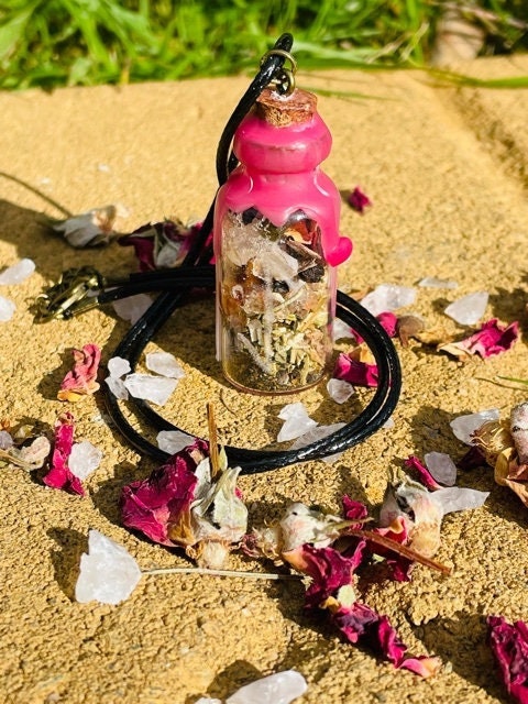 Self Love Spell Jar Necklace