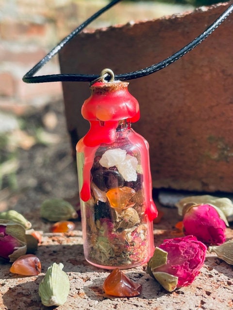 Sex Spell Jar Necklace