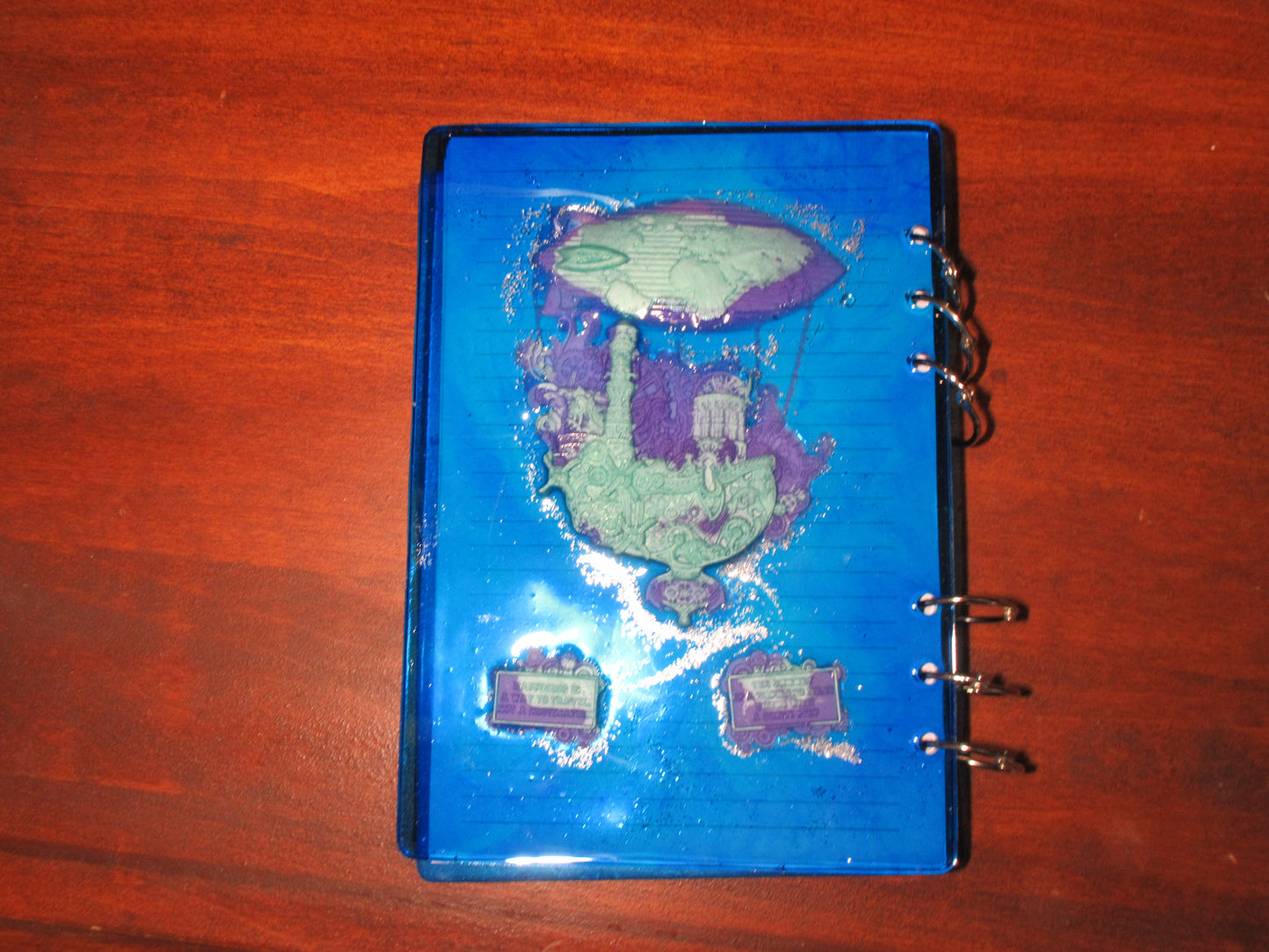 Alice in Wonderland Resin Notebooks