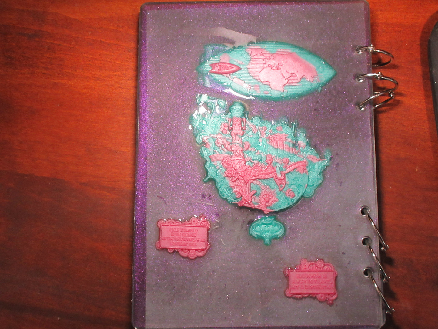 Alice in Wonderland Resin Notebooks