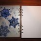 Snowflake Resin Notebook