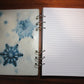 Snowflake Resin Notebook