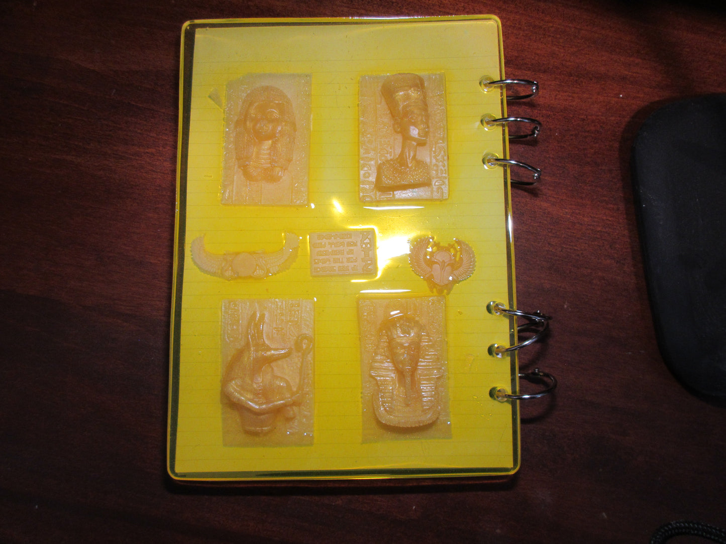 Egyptian Styled Resin Notebook