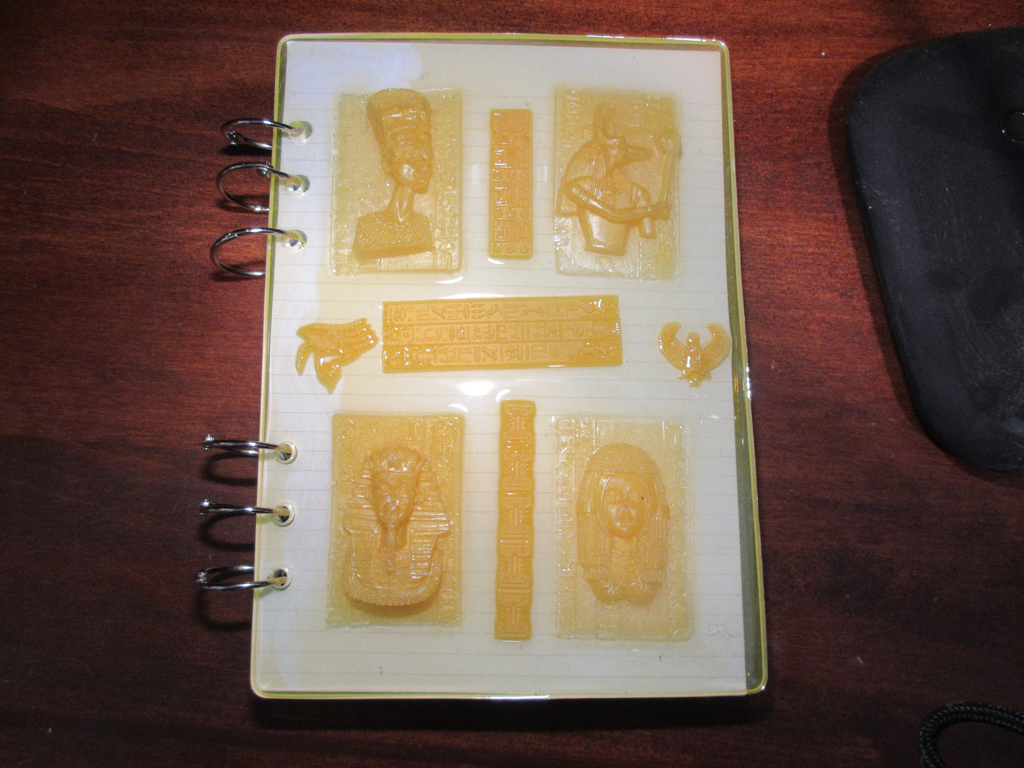 Egyptian Styled Resin Notebook