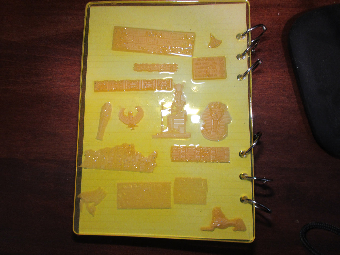 Egyptian Styled Resin Notebook