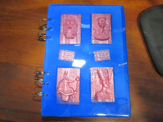 Egyptian Styled Resin Notebook