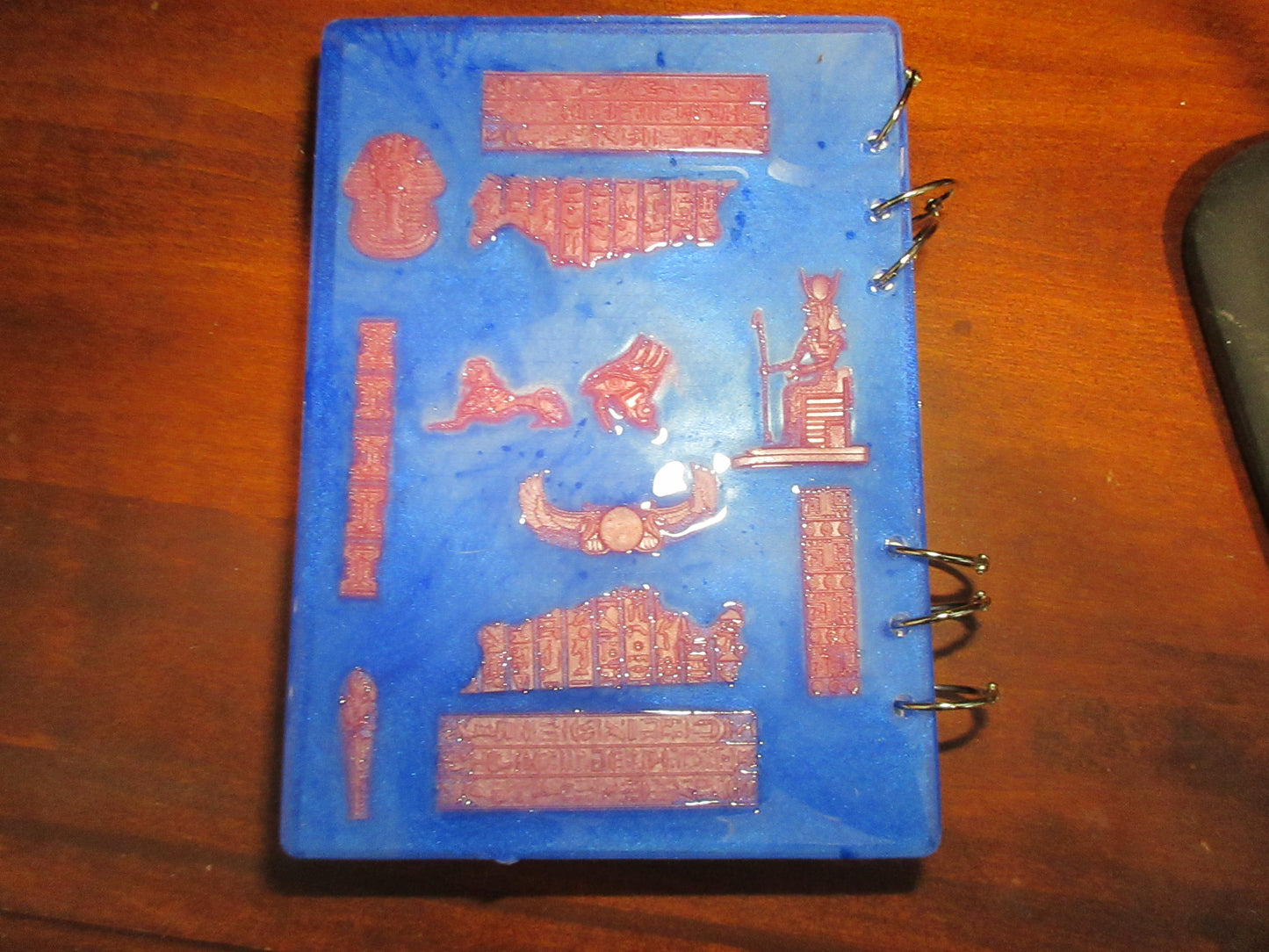 Egyptian Styled Resin Notebook