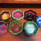 Resin Floral Patterned Bowls