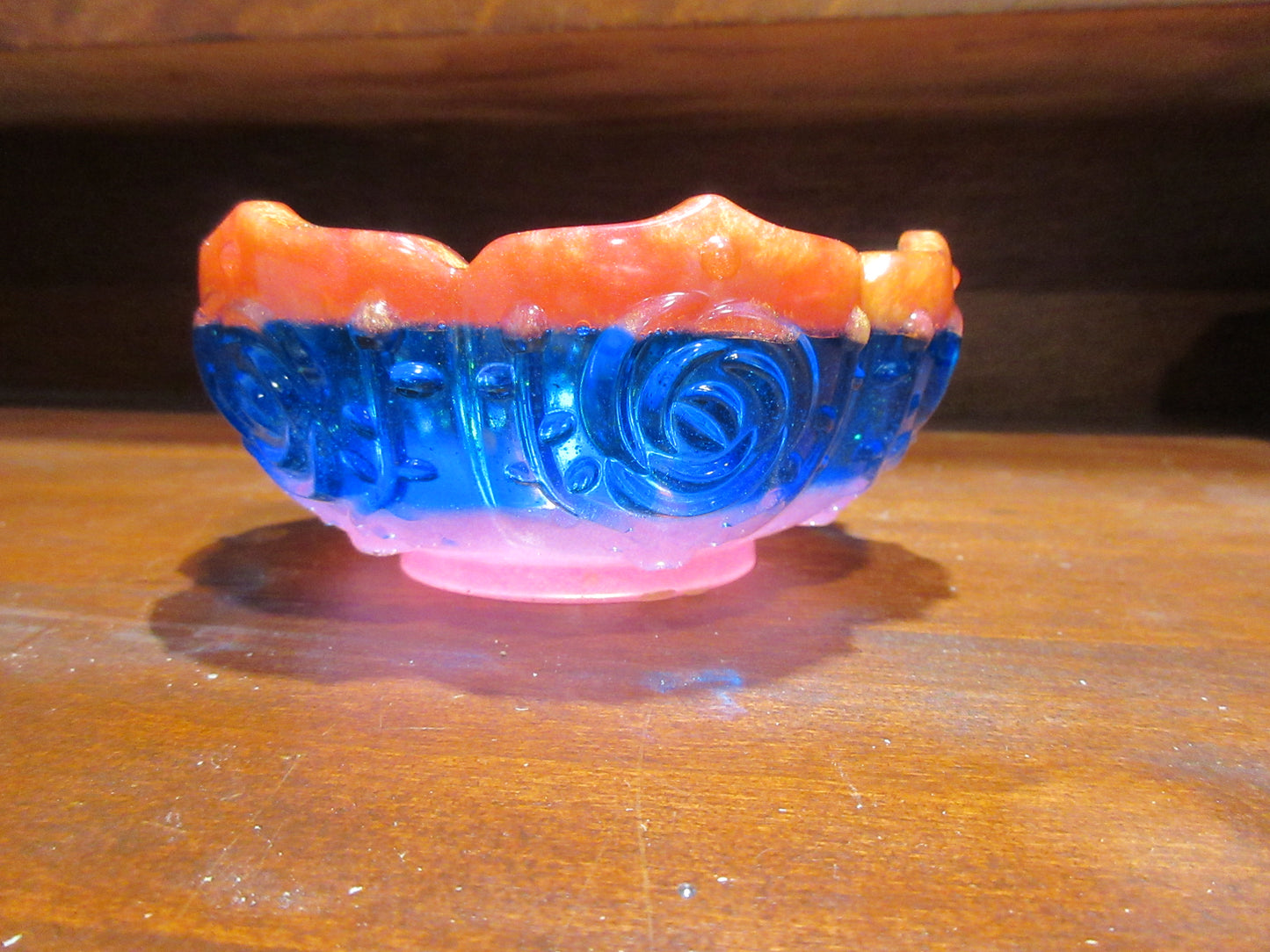 Resin Floral Patterned Bowls