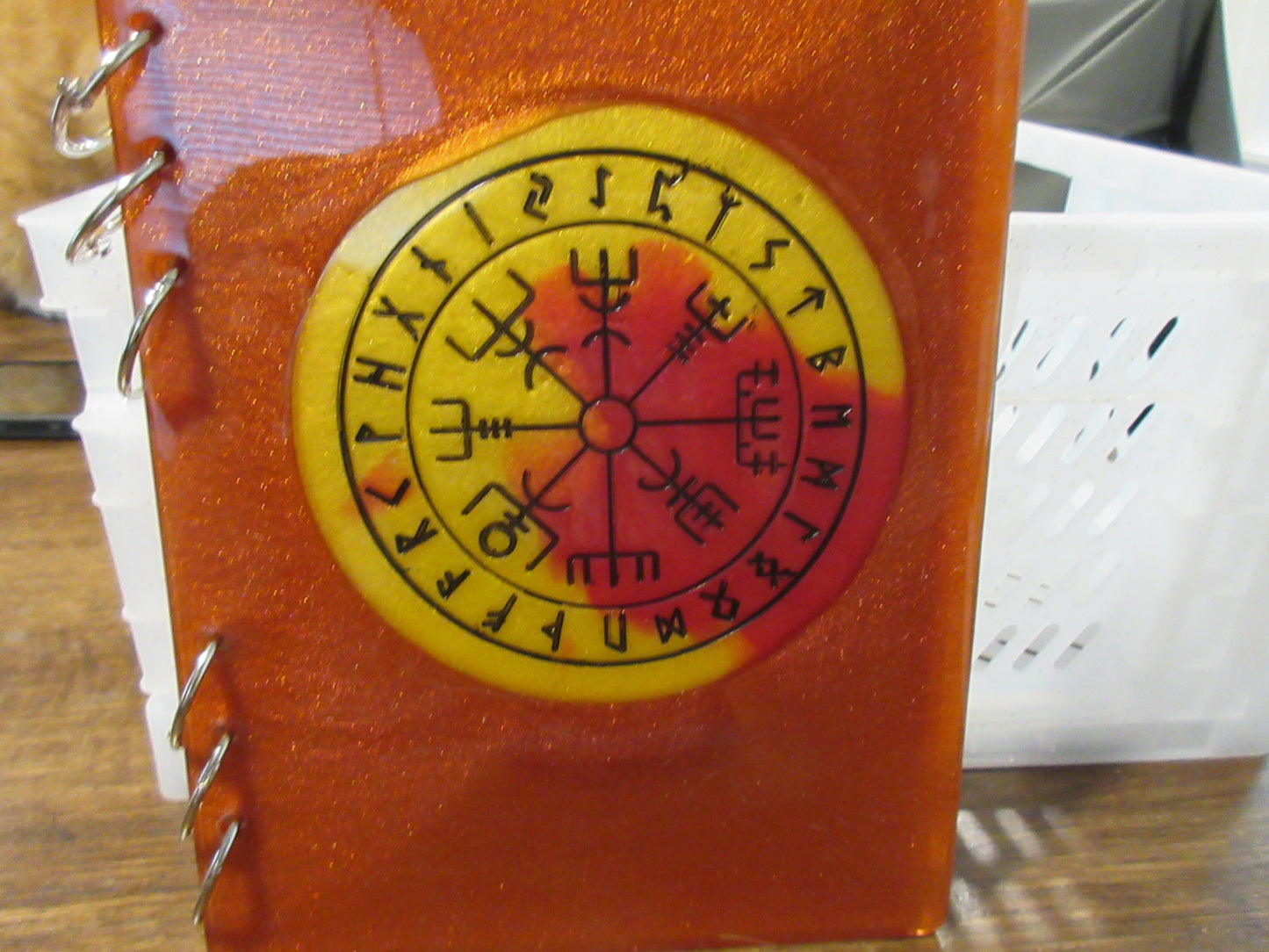 Vegvisir Resin Notebook