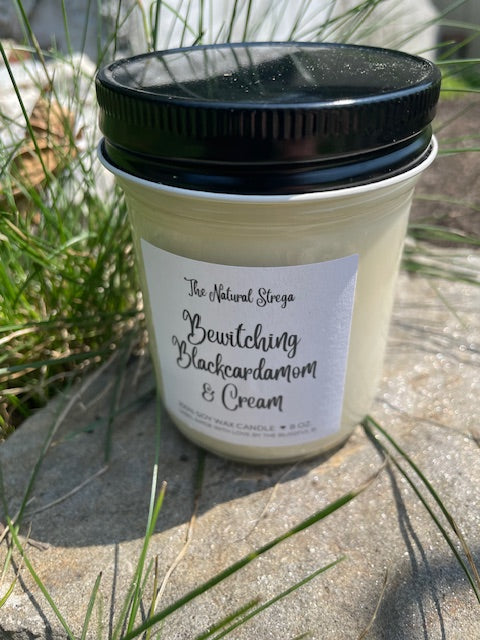 Bewitching Blackcardamom & Cream Candle (8 oz.)