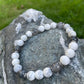 Howlite & Smoky Quartz Bracelet