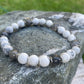 Howlite & Smoky Quartz Bracelet