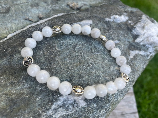 Rainbow Moonstone Bracelet