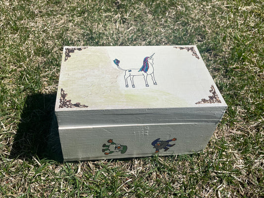 Unicorn Farting Box