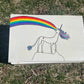 Unicorn Puking a Rainbow Box
