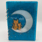 Cats on the Moon Resin Notebook