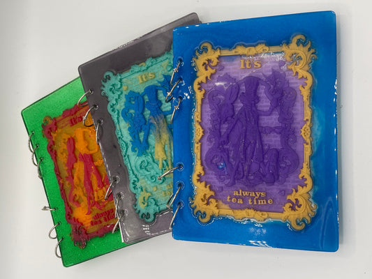 Alice in Wonderland Resin Notebooks