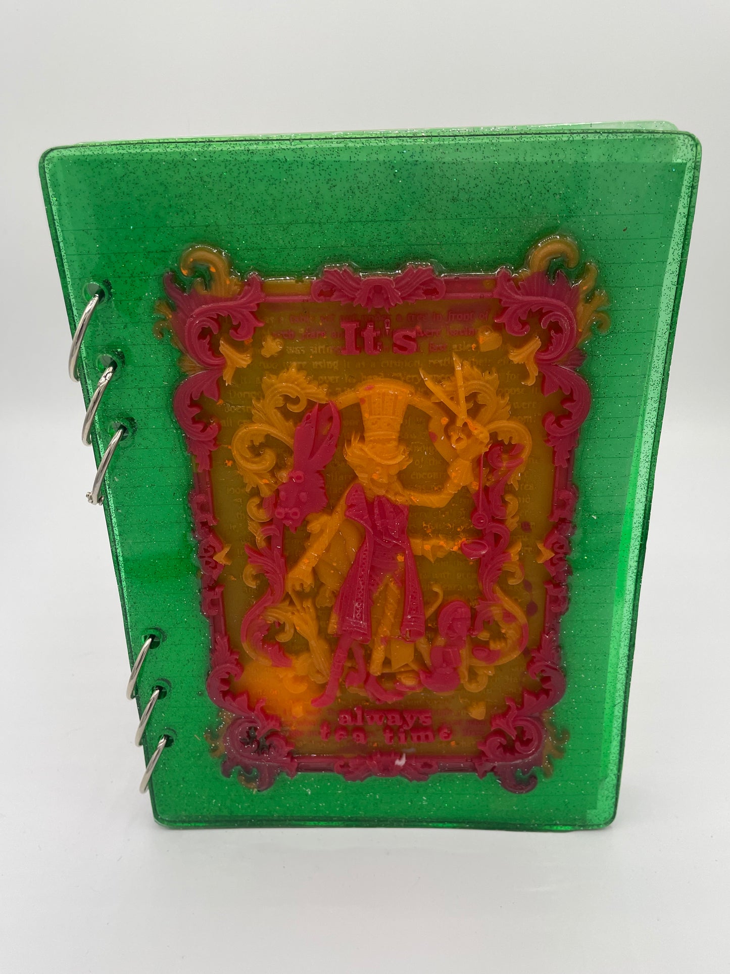 Alice in Wonderland Resin Notebooks