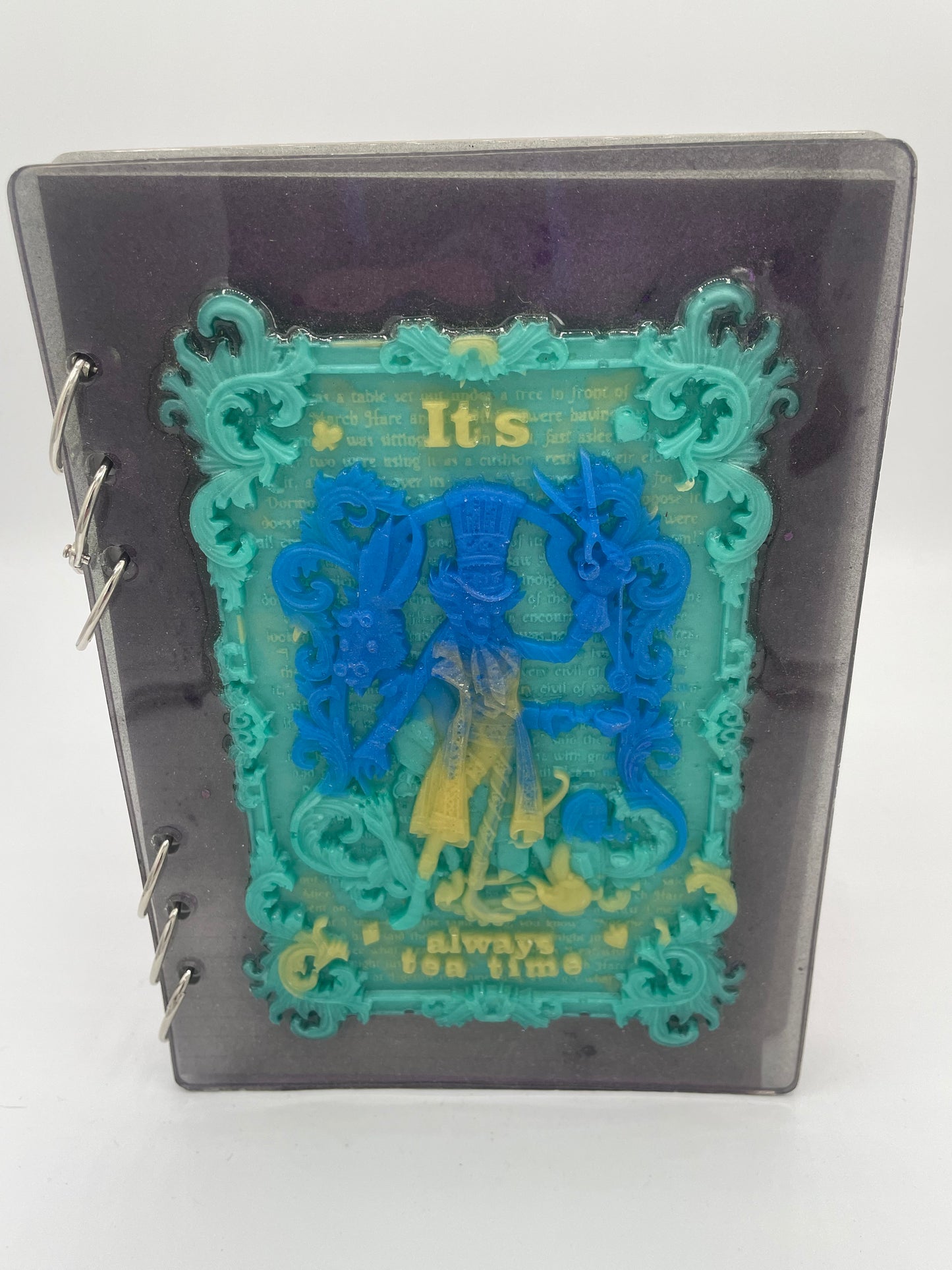 Alice in Wonderland Resin Notebooks