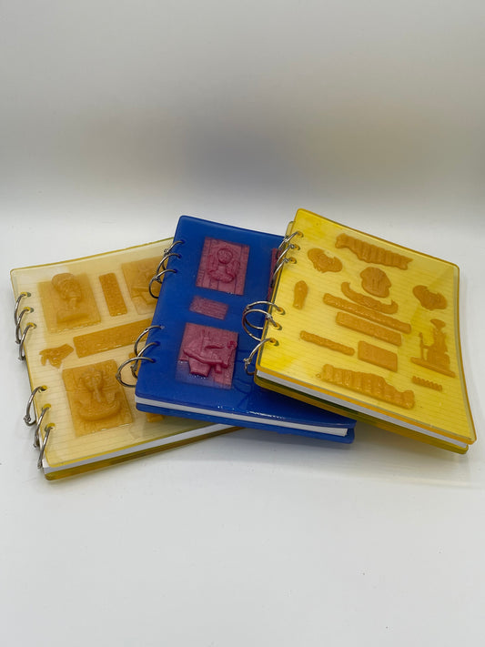 Egyptian Styled Resin Notebook